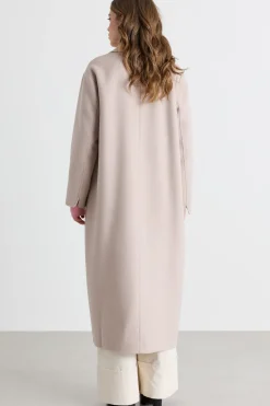 Cappotto doppiopetto - Beige
