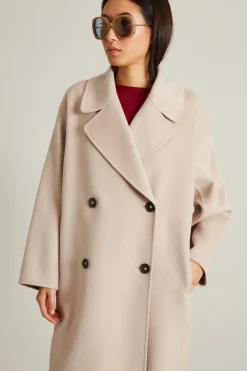 Cappotto doppiopetto - Beige