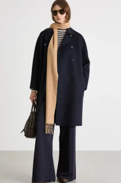 Cappotto doppiopetto - Blu
