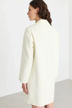 Cappotto in double - Bianco