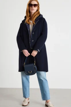 Cappotto in double - Blu