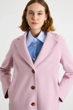 Cappotto in double - Rosa