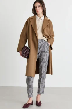 Cappotto in drap - Cammello