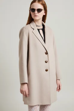 Cappotto monopetto - Beige