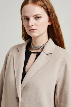 Cappotto monopetto - Beige