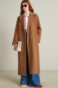 Cappotto monopetto - Marrone