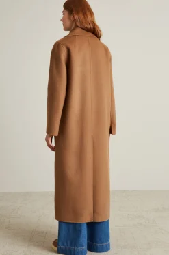 Cappotto monopetto - Marrone
