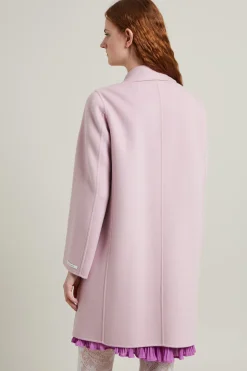 Cappotto monopetto - Rosa