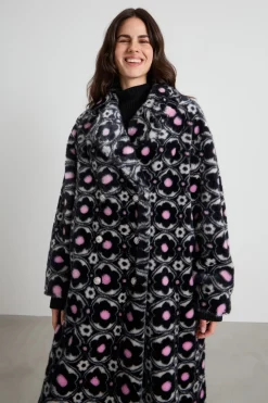Cappotto over a fantasia - Bianco Nero