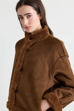 Cappotto reversibile - Marrone