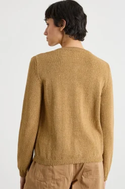 Cardigan boxy - Cammello