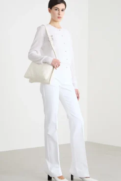 Cardigan dalla linea aderente - Bianco