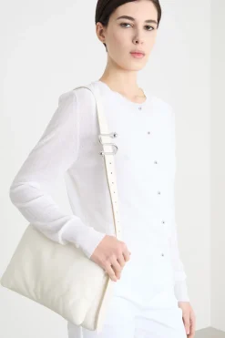 Cardigan dalla linea aderente - Bianco