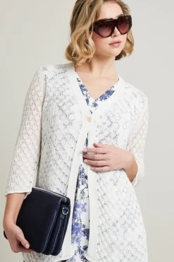 Cardigan in maglia - Bianco