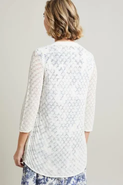 Cardigan in maglia - Bianco