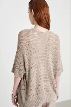 Cardigan open front - Beige