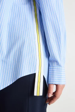 Casacca ampia - Azzurro