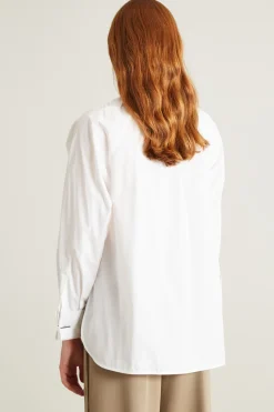 Casacca con cordone tubolare - Bianco