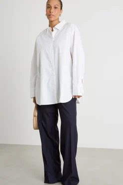 Casacca con lacci - Bianco