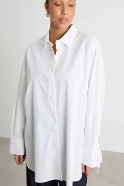 Casacca con lacci - Bianco