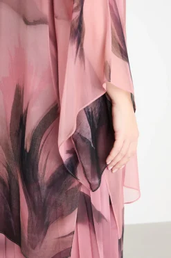 Casacca con maniche a kimono - Rosa