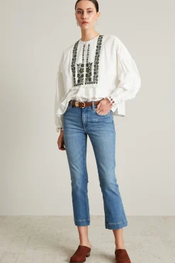 Casacca con ricamo - Bianco
