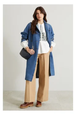 Casacca con ricamo - Bianco