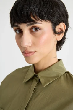 Casacca con tasche - Verde