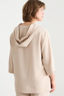 Casacca in cady - Beige