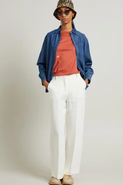 Casacca in denim di cotone - Blu Jeans
