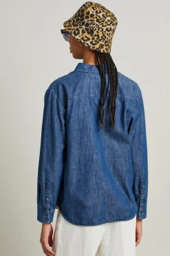 Casacca in denim di cotone - Blu Jeans