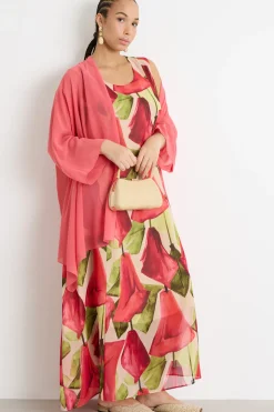 Casacca in georgette - Rosa