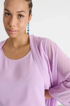 Casacca in georgette - Rosa