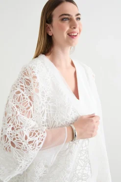 Casacca in macramè - Bianco