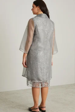 Casacca in organza - Grigio