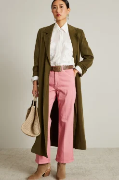 Casacca in organza ricamata - Bianco
