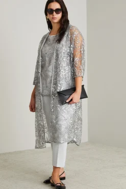 Casacca in pizzo - Argento