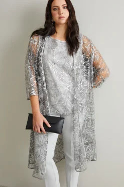 Casacca in pizzo - Argento