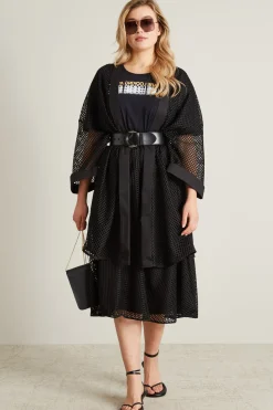 Casacca in rete - Nero