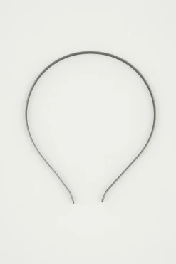 Cerchietto in metallo - Grigio