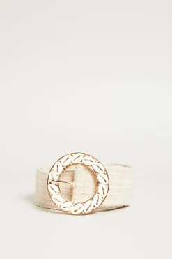Cintura con dettaglio - Beige