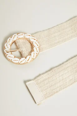 Cintura con dettaglio - Beige