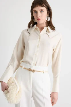 Cintura gioiello - Beige