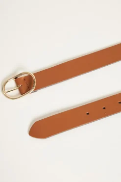Cintura in pelle - Marrone