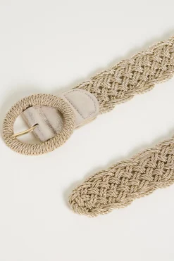 Cintura intrecciata - Beige