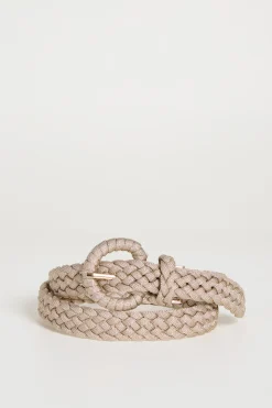 Cintura intrecciata - Beige