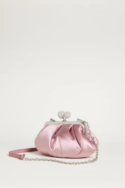 Clutch in raso - Rosa