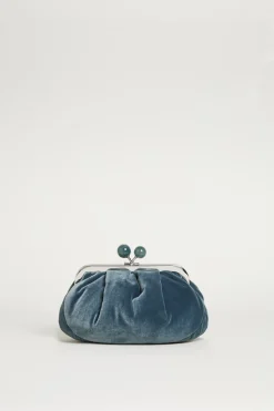 Clutch in velluto - Verde