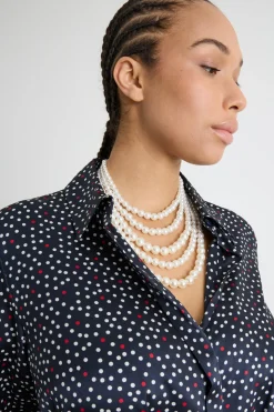 Collana di perle - Bianco