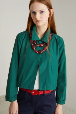 Collana doppio filo - Rosso